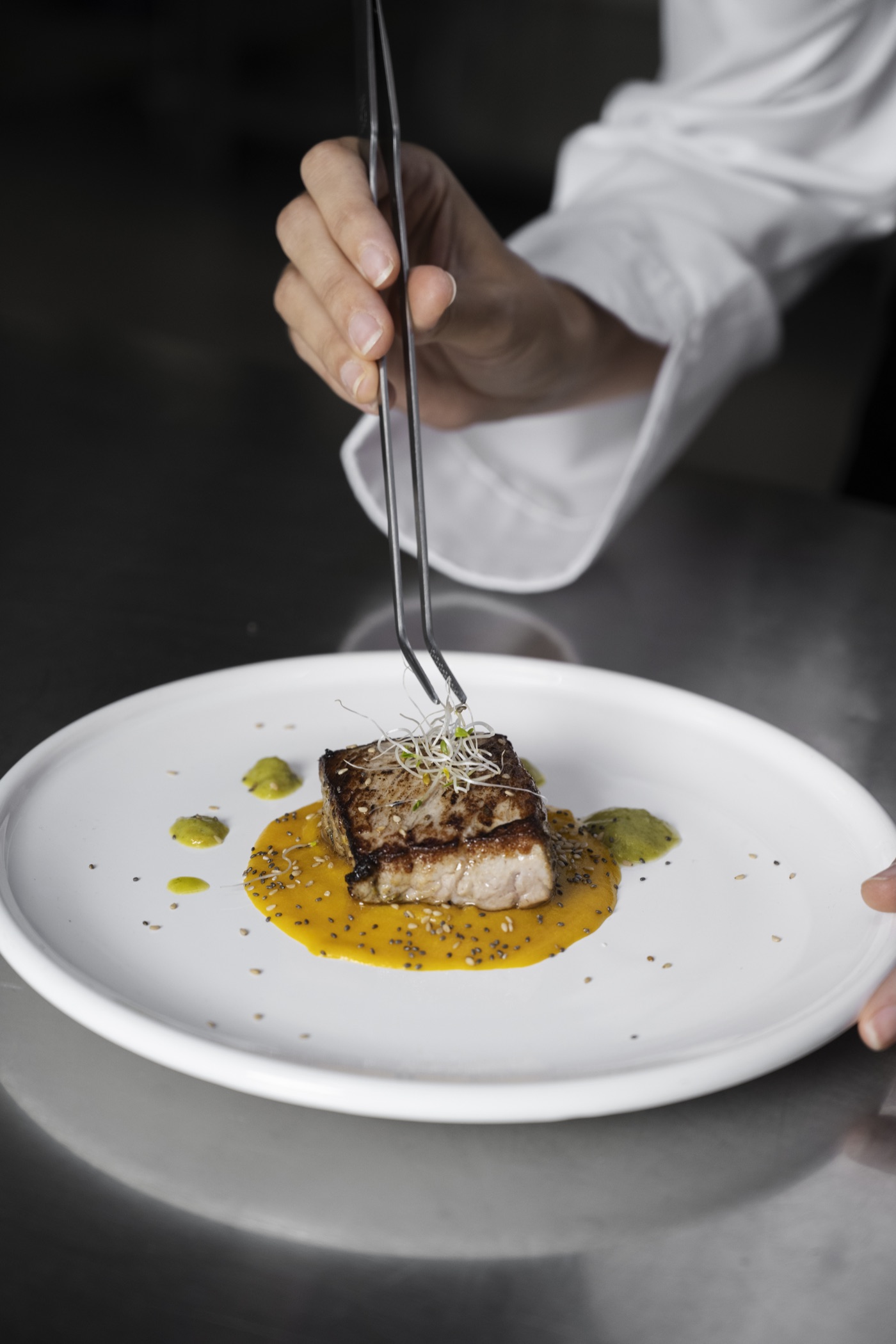 A chef's table in your own home